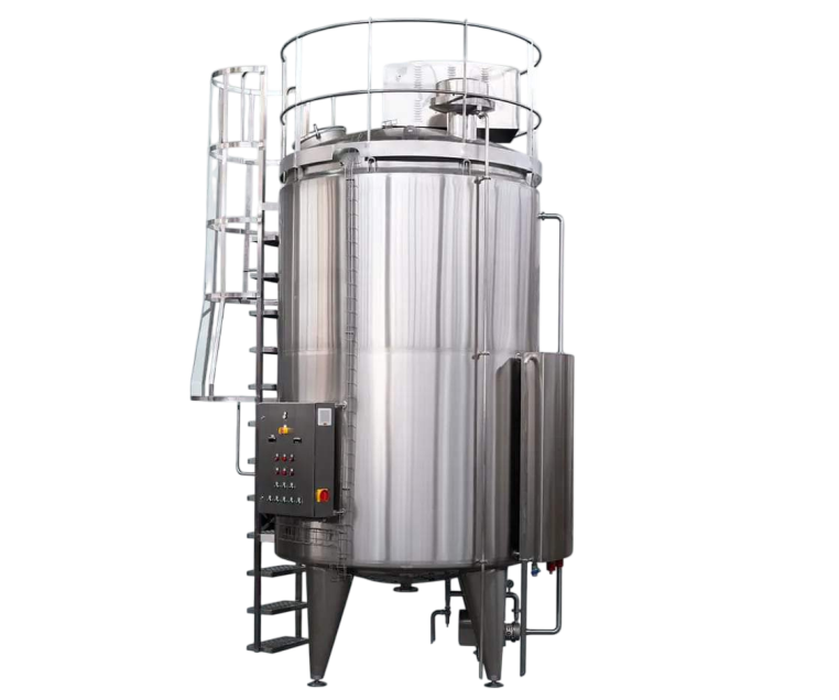 Vertical Milk Storage Tank